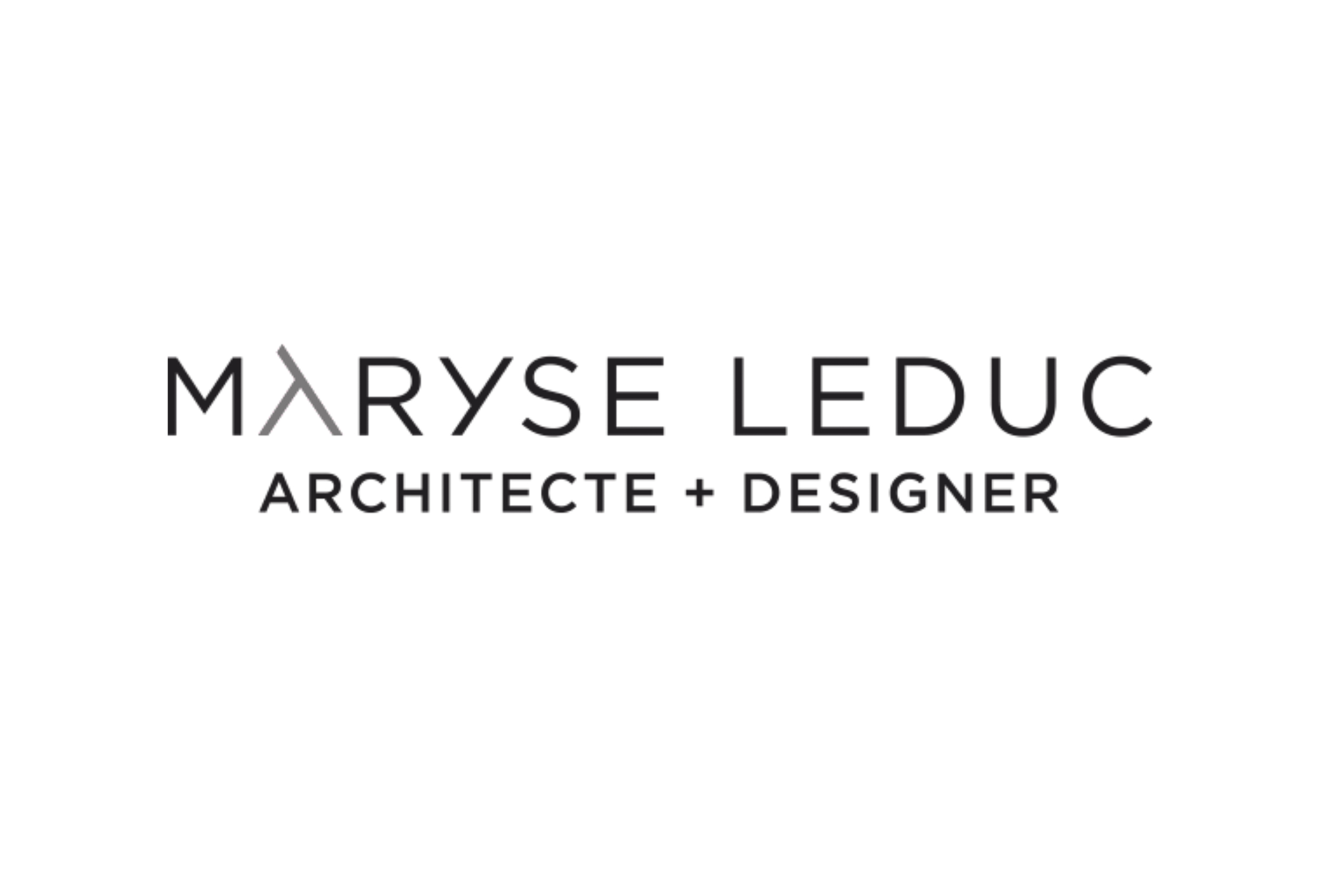 Logo de l'architecte et designer Maryse Leduc