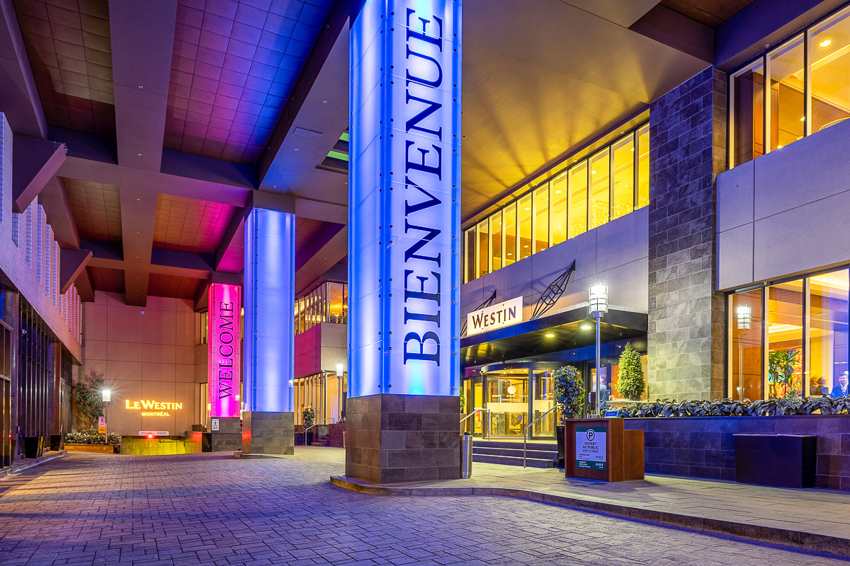 devanture hotel le westin montréal