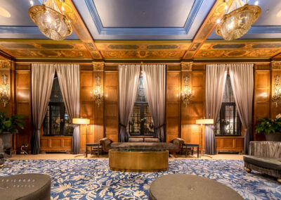 Salon de l'hôtel Château Frontenac